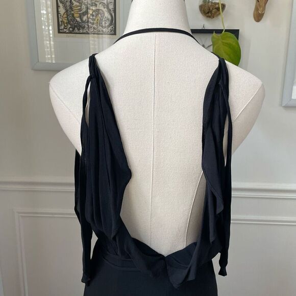 Reformation Cordelia Romantic Flowing Gorgette Formal Wrap Maxi Dress $328 8 - Picture 7 of 10